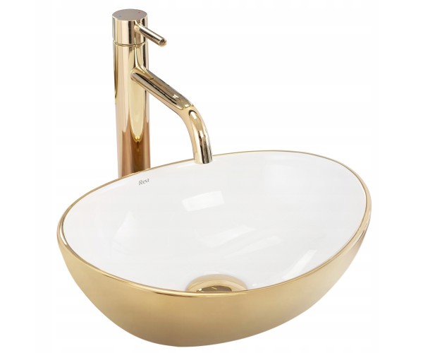 

Умывальник (Раковина) Rea SOFIA mini White GOLD
