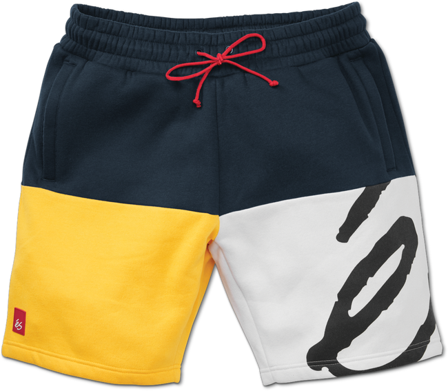 

Шорты ES Split Fleece Short  Синий-Желтый, Шорты ES Split Fleece Short L Синий-Желтый
