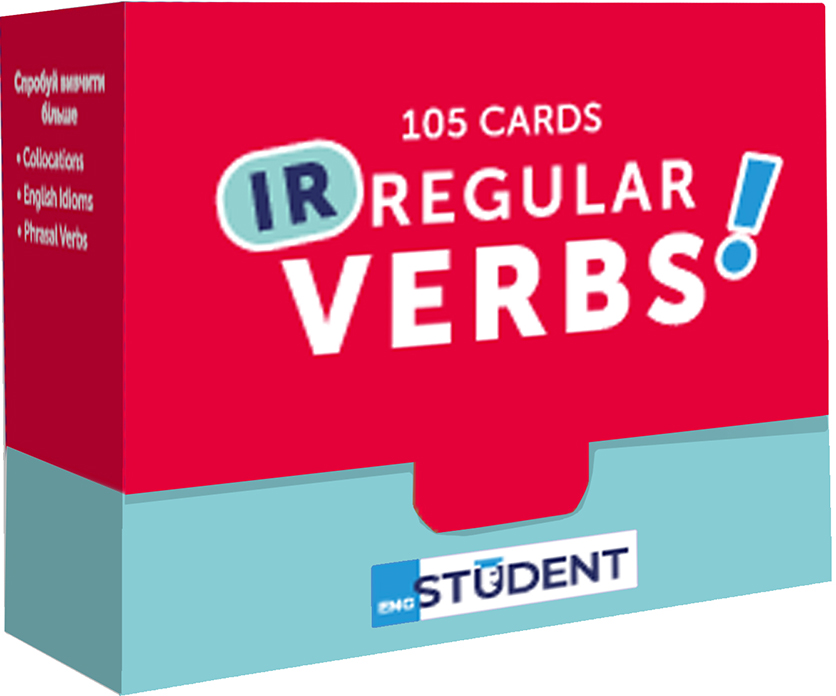 

Карточки для изучения английского English Student Irregular Verbs (9786177702381)