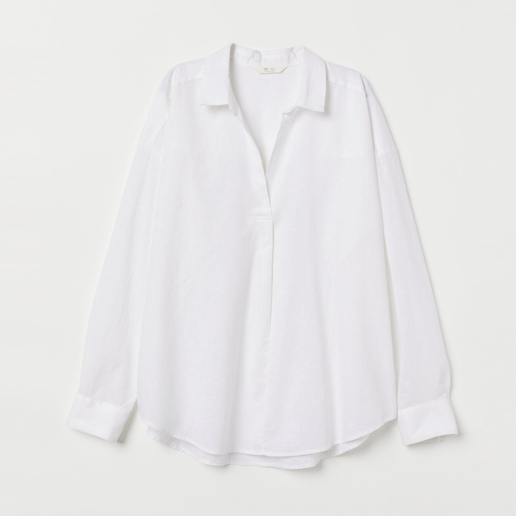 

Блузка H&M 6906279-ACTS 32 Белая