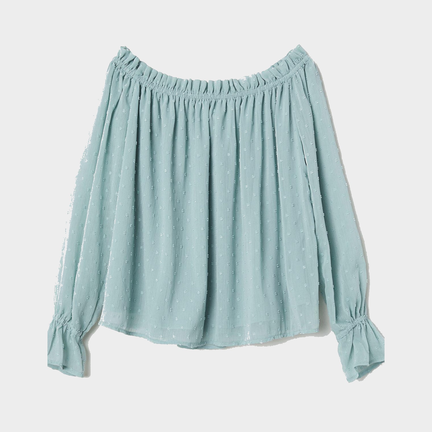 

Блузка H&M 6077058-ACVR 44 Мятная