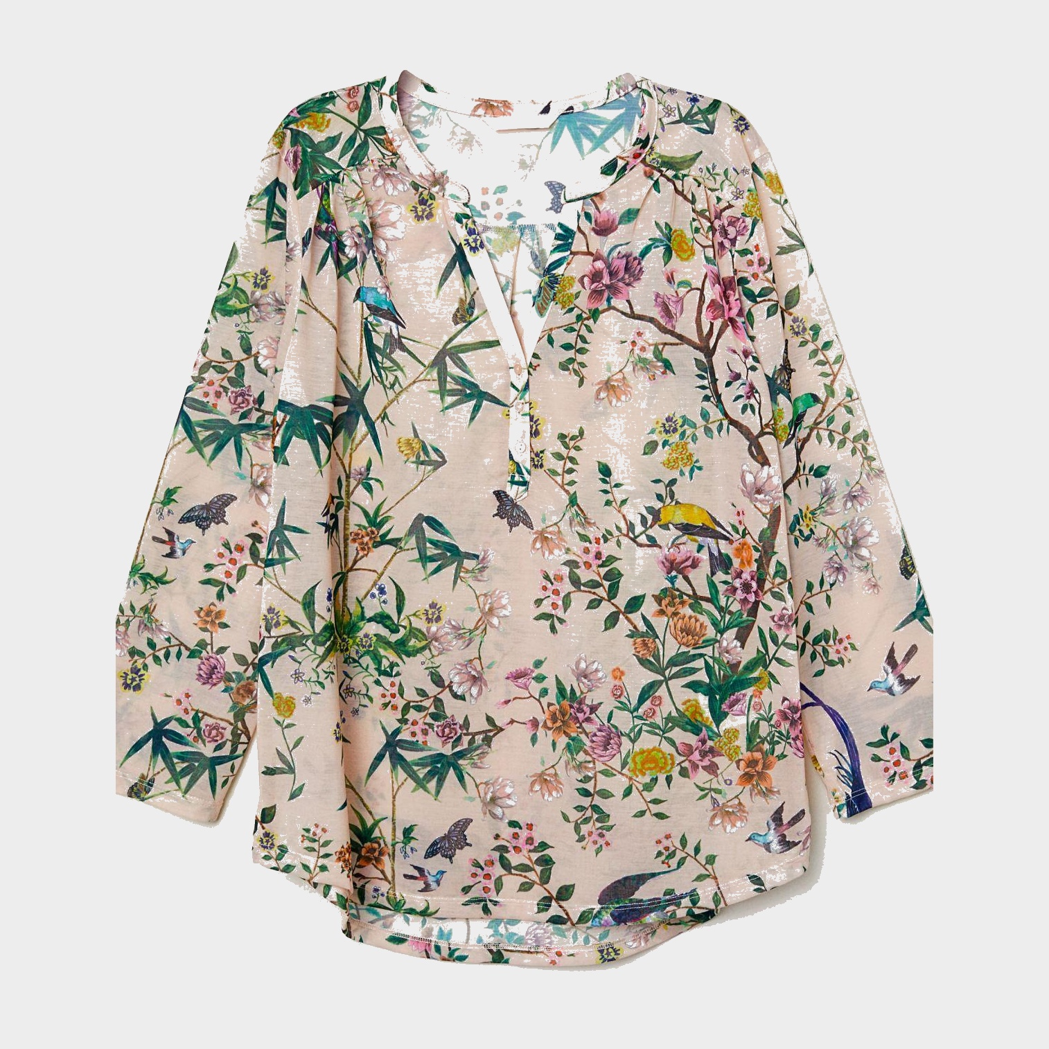 

Блузка H&M 5223989-AANL L Разноцветная