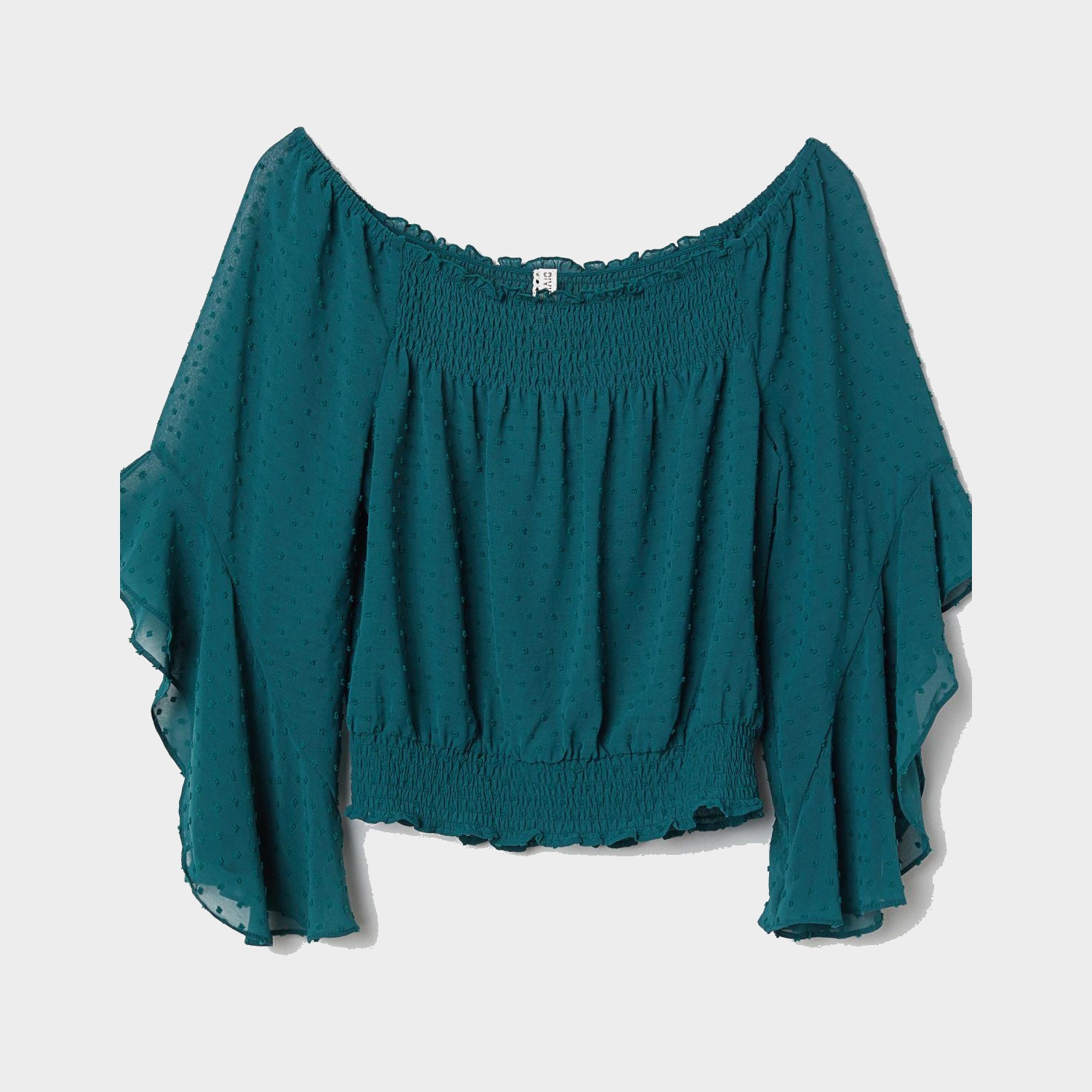 

Блузка H&M 6432028-ACUW 42 Зеленая