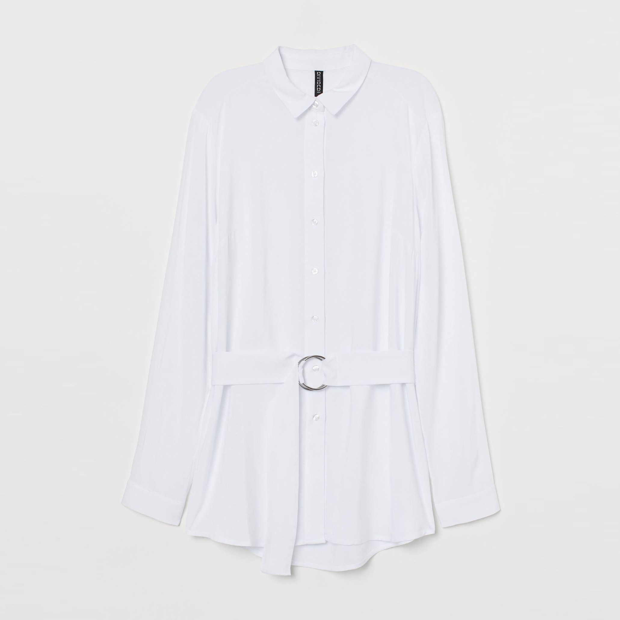 

Рубашка H&M 8610231-ACTS 38 Белая