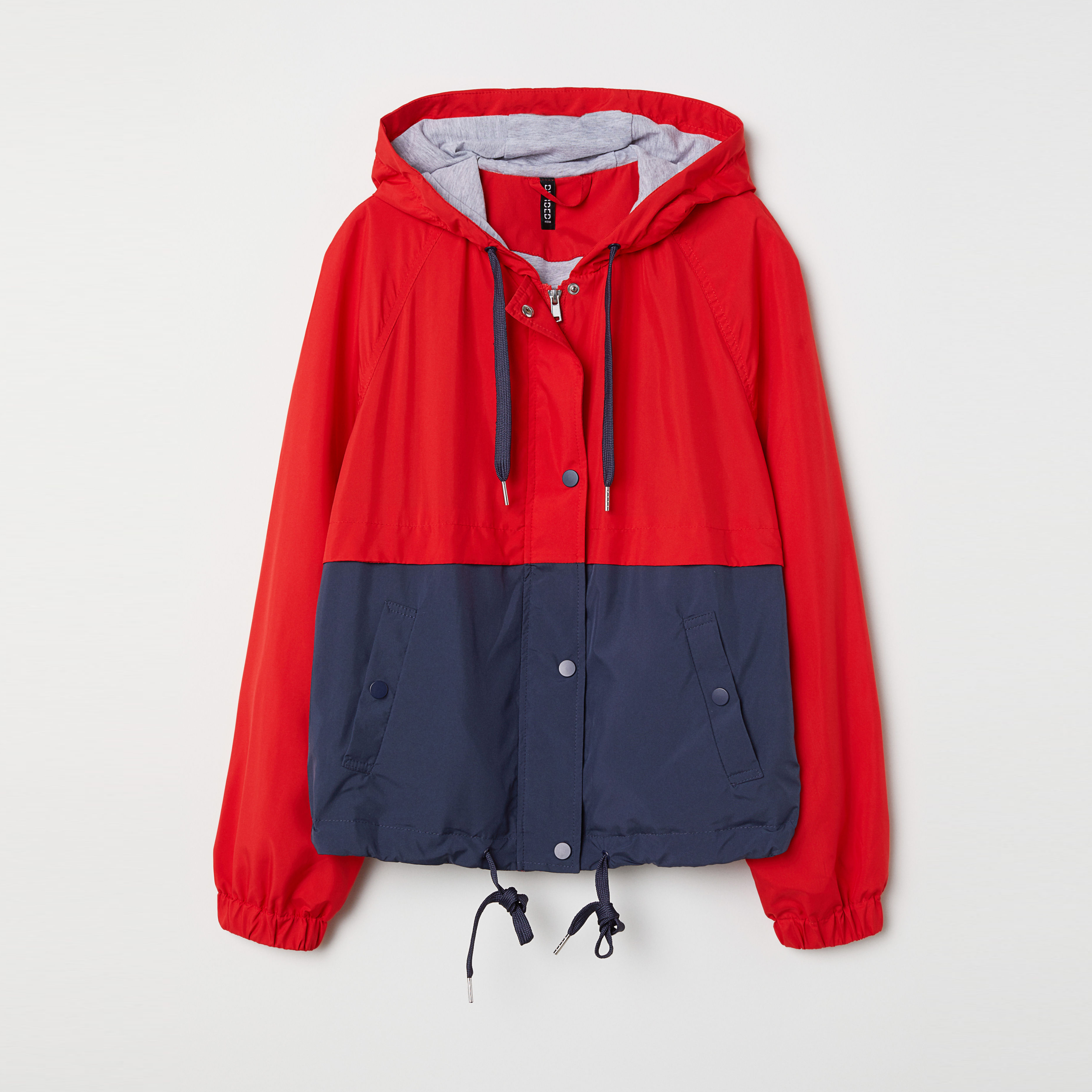 

Ветровка H&M 6579558-ACVF XS Красная с темно-синим