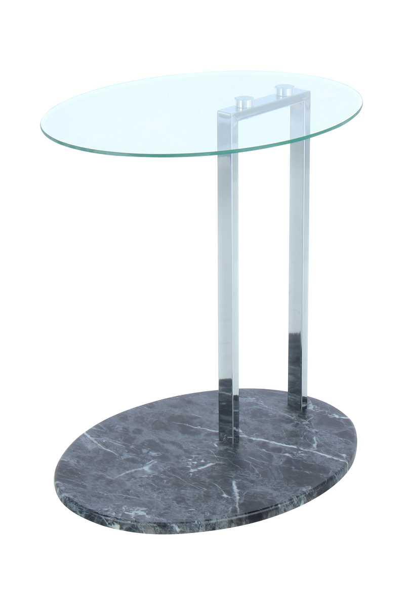 

Журнальный столик Kayoom Mark SM275 Clear/Chrome/Blackmarble