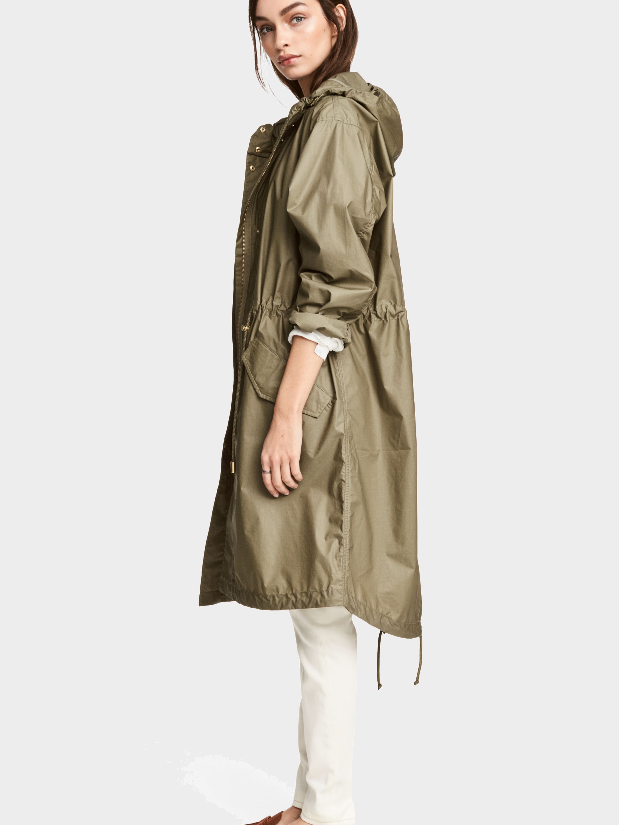 

Парка H&M 5051675-ACUB M Бледно-зеленая