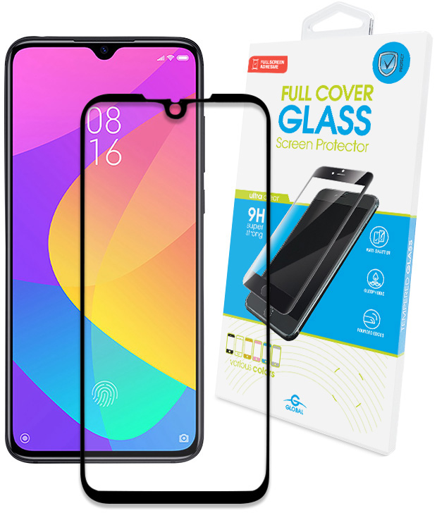

Защитное стекло Global для Xiaomi Mi A3/CC9e Black