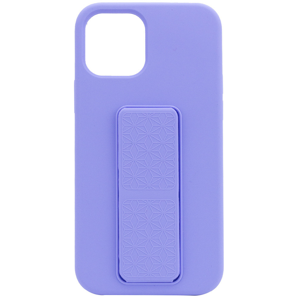 

Чехол Silicone Epik Case Hand Holder для Apple iPhone 12 mini (5.4") Сиреневый / Dasheen