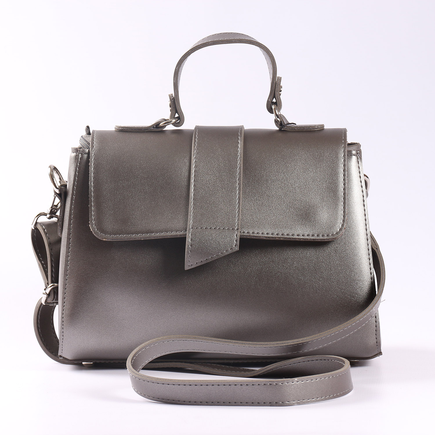 

Женская повседневная сумка Vishnya "Каталина Silver Gray"