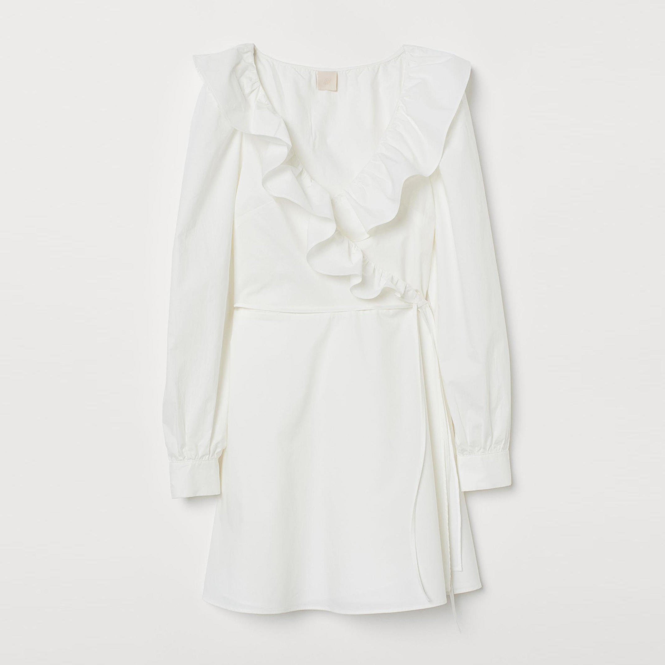 

Платье H&M 7798839-ABAK-ABAK 34 Молочное