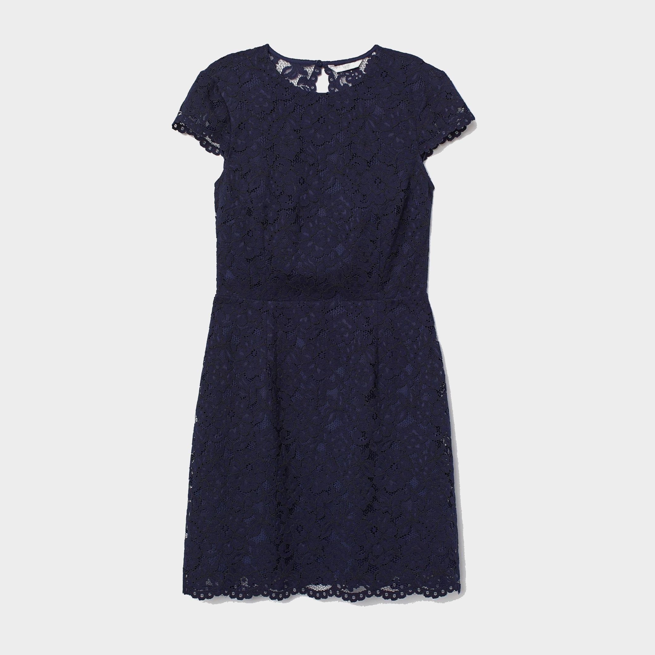 

Платье H&M 6871068-AAQJ 40 Темно-синее