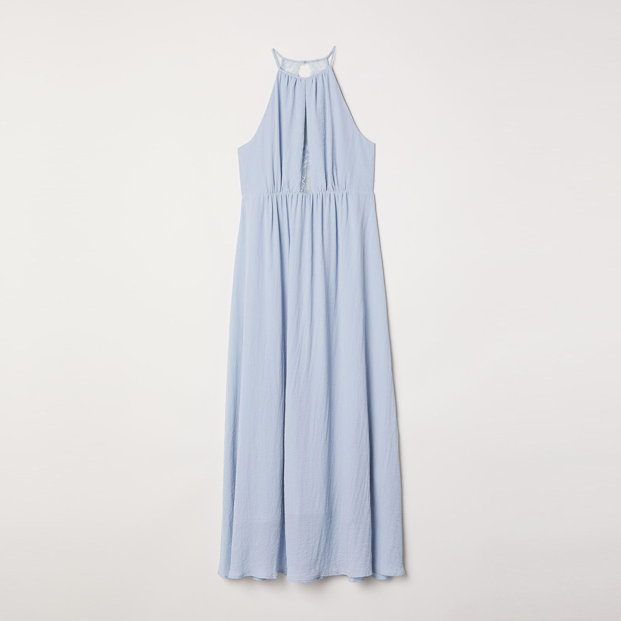 

Платье H&M 6144237-ACUP  Голубое, Платье H&M 6144237-ACUP 50 Голубое
