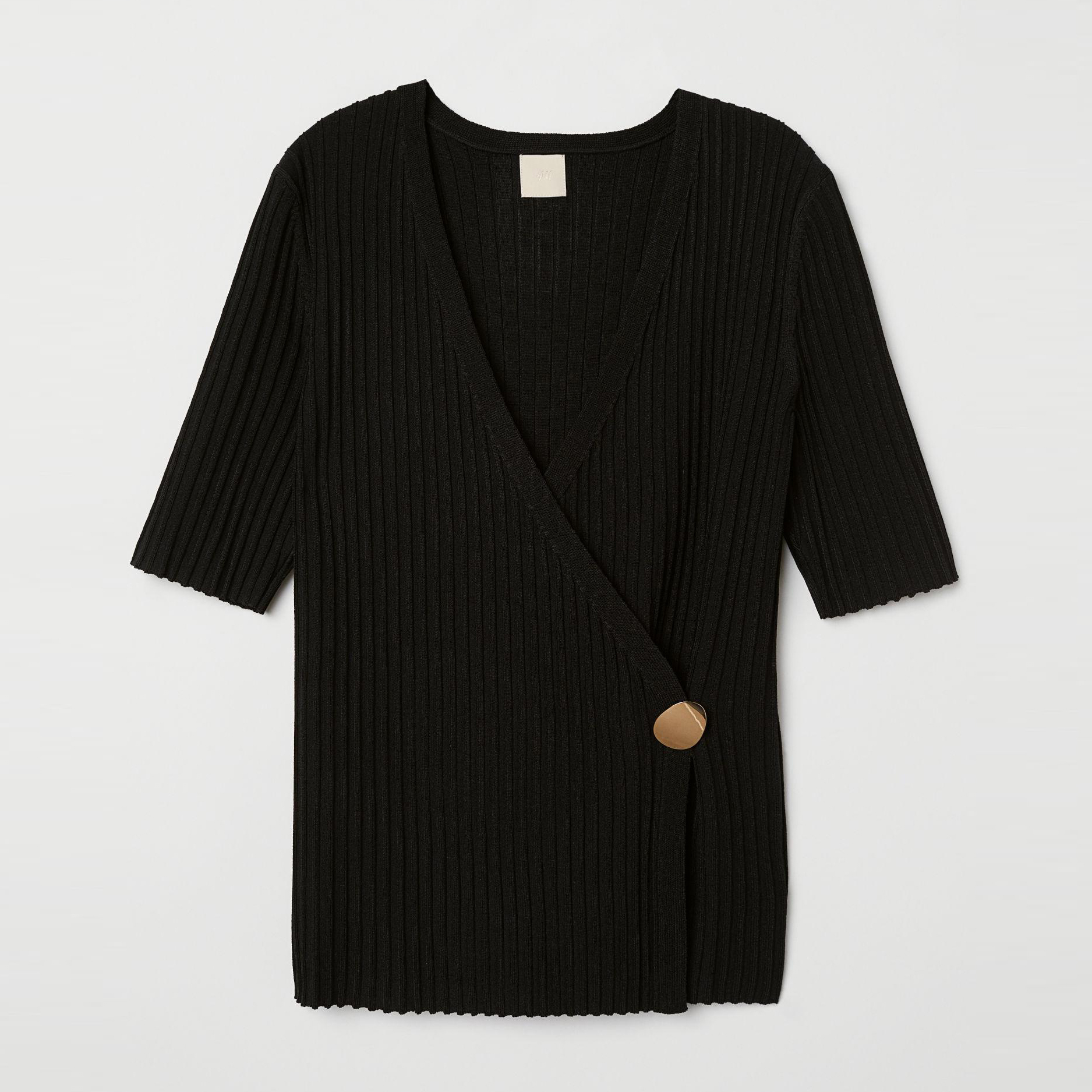 

Топ H&M 7479909-AAAD М Черный