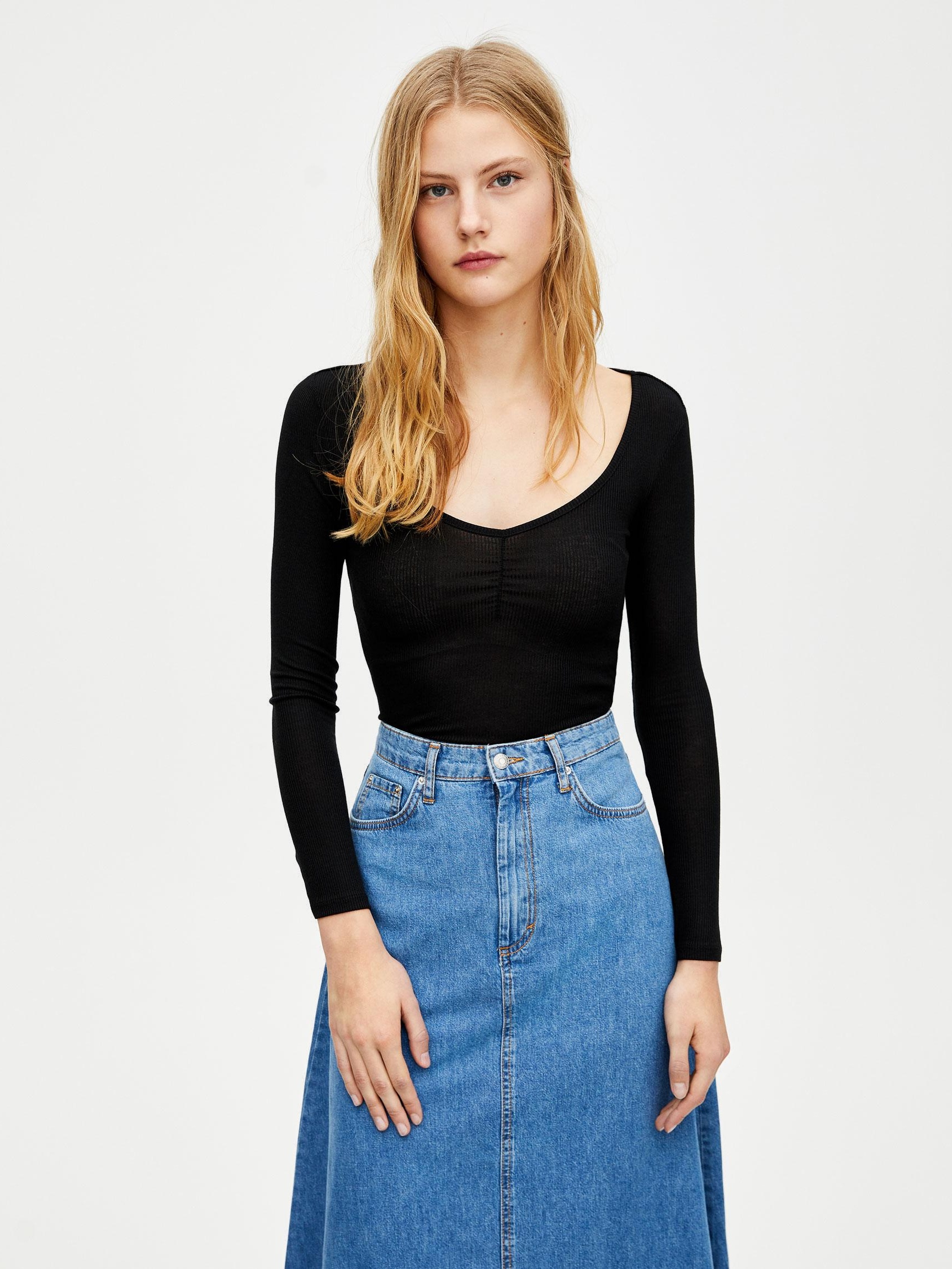 

Топ Pull & Bear 9245/358/800-AAAD XS Черный