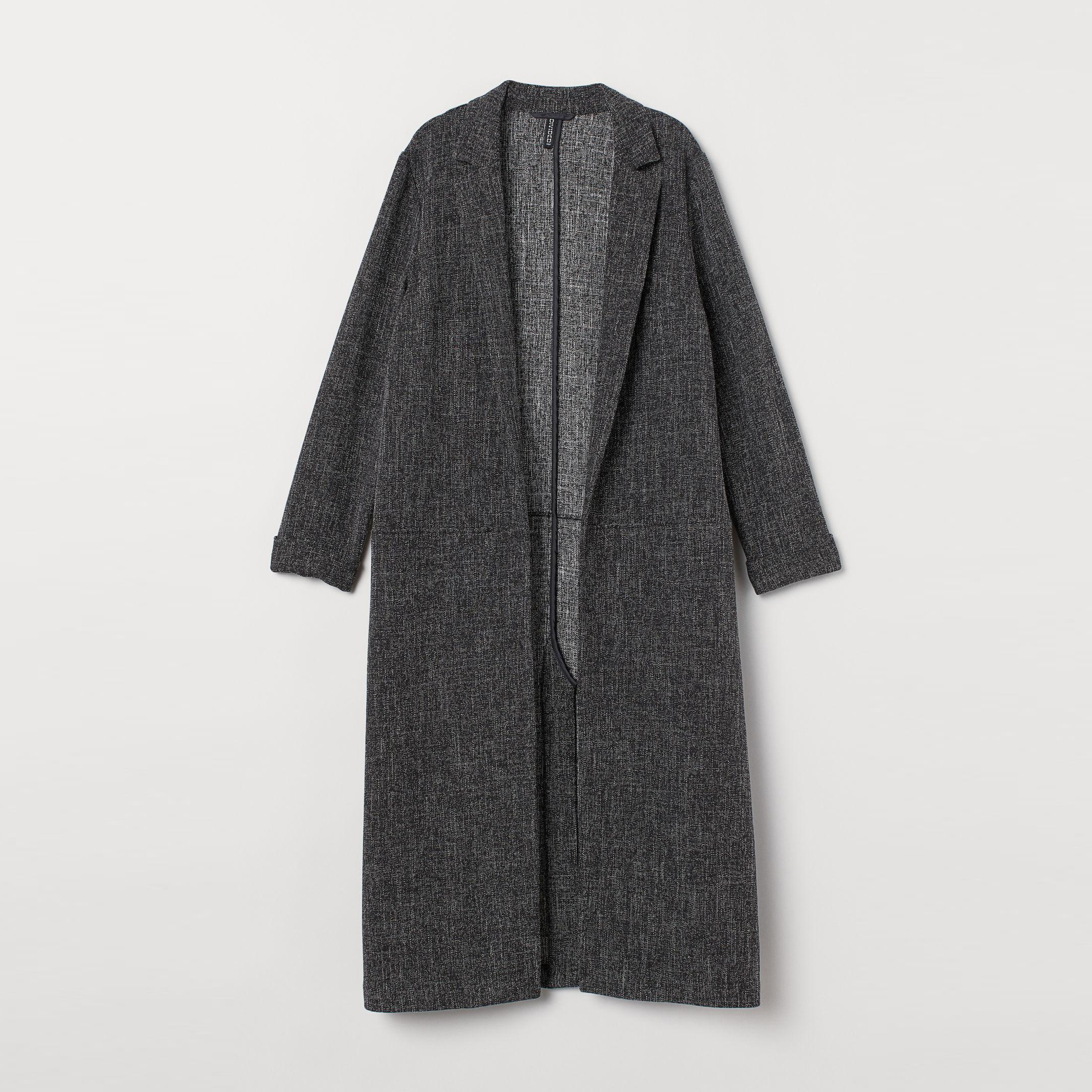 

Тренч H&M 6789689-ABKU S Серый