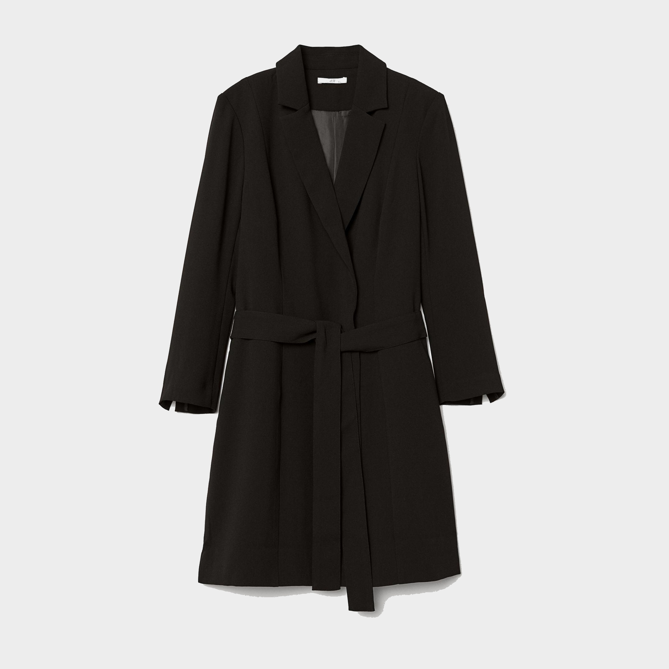 

Тренч H&M 6635640-AAAD 40 Черный