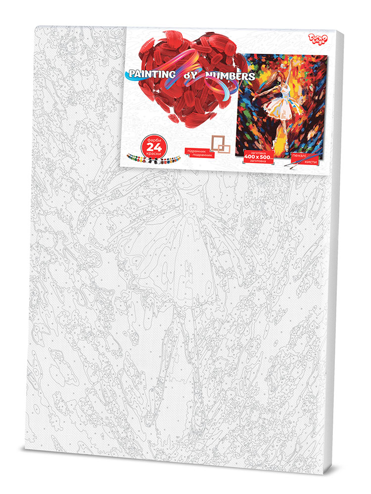 

Картина по номерам PAINTING BY NUMBERS 40*50см KpNe-01-06