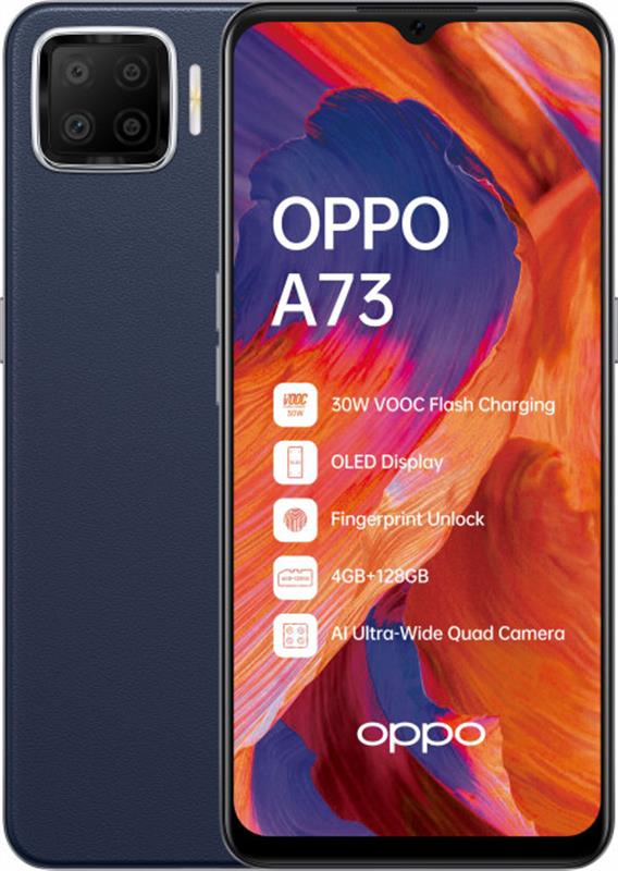 

Oppo A73 4/128GB Dual Sim Navy Blue