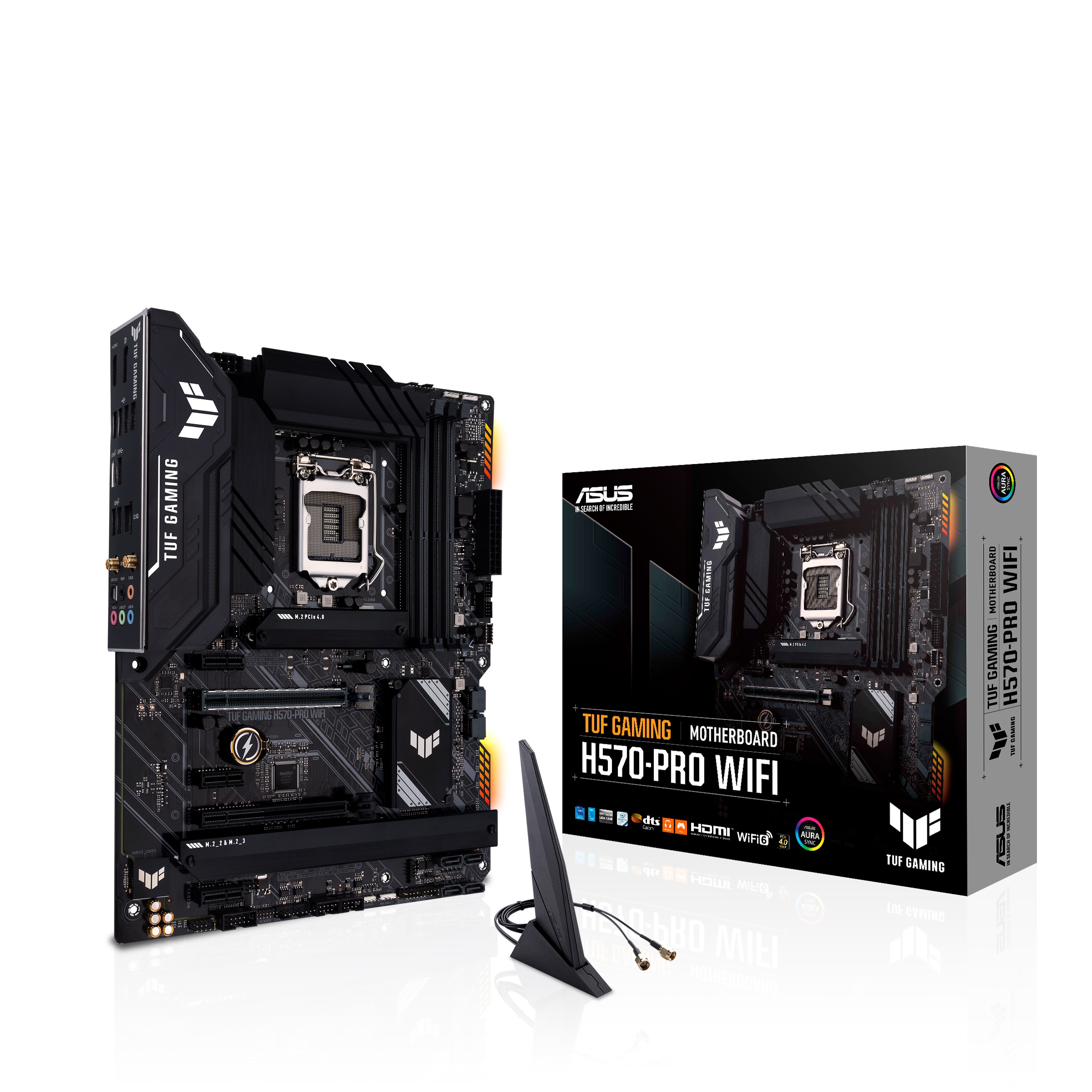 

Материнская плата Asus TUF Gaming H570-Pro WiFi Socket 1200