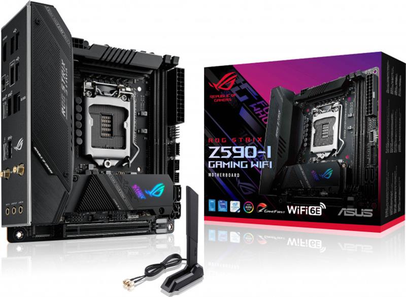 

Материнская плата Asus ROG Strix Z590-I Gaming WiFi Socket 1200