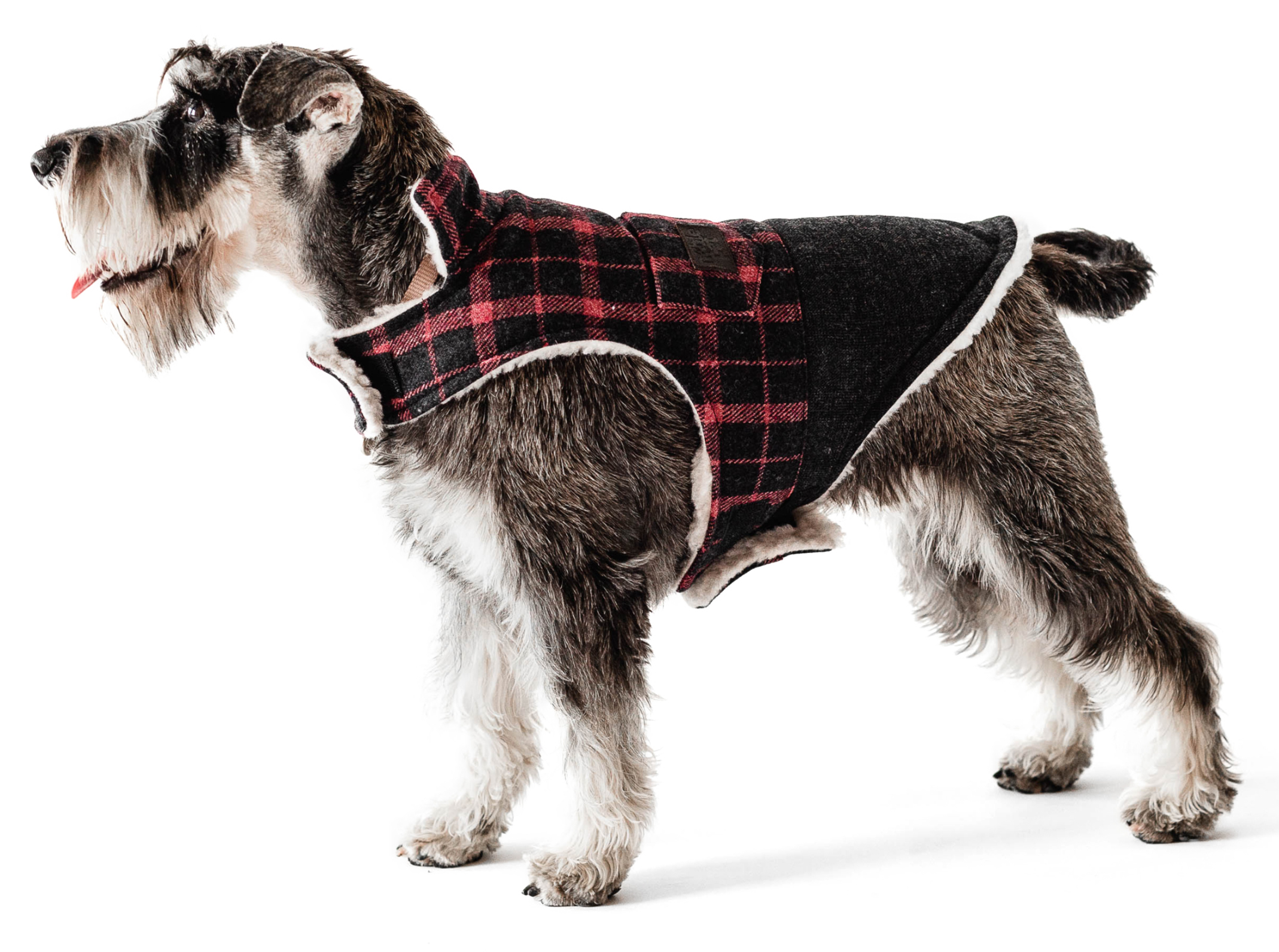 

Жилет на овчине для собак Noble Pet Norris XL Красно-черный клетка (N4101/XL)