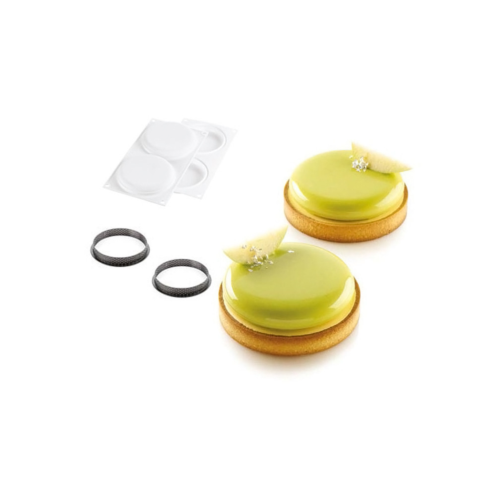 

Форма силиконовая для тарта Silikomart + 2 кольца