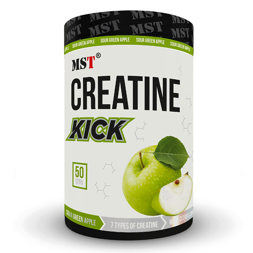 

Креатин MST Nutrition Creatine Kick 500 г Зеленое яблоко