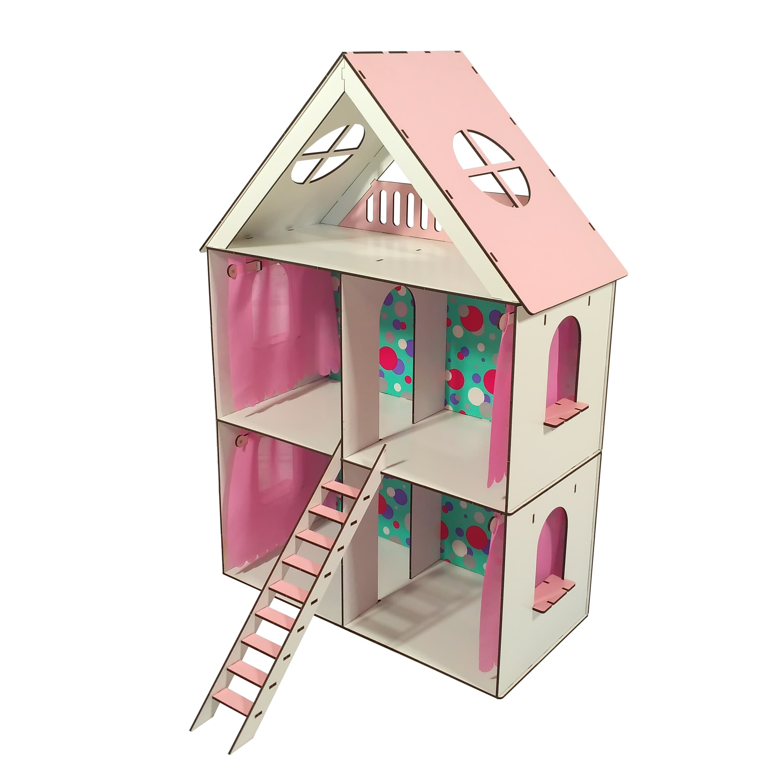 

Кукольный домик FANA для кукол LOL LITTLE FUN maxi БЕЗ МЕБЕЛИ (2105)