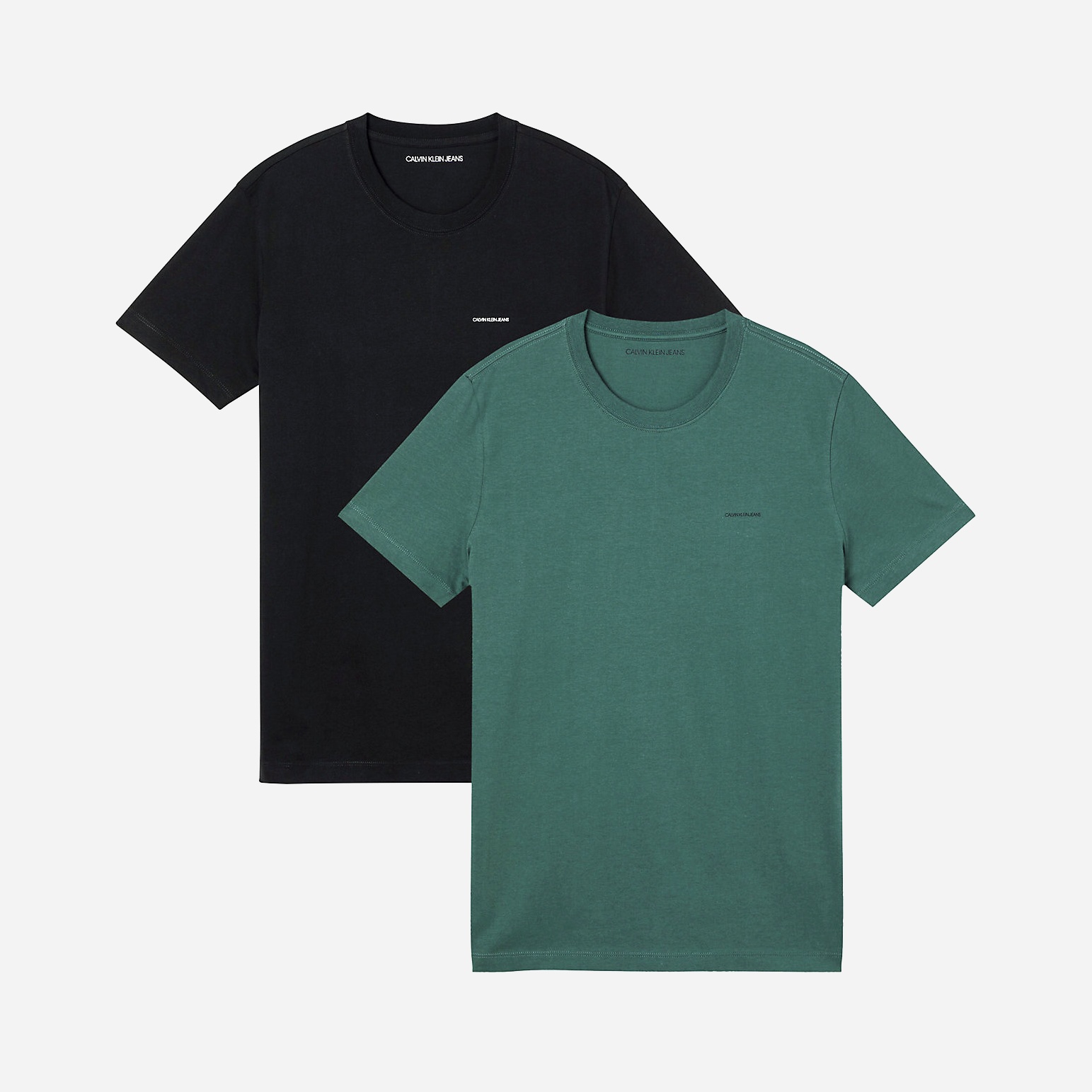 

Футболка Calvin Klein Jeans 2 Pack Slim T-Shirt J30J315194-LDT M 2 шт Duck Green