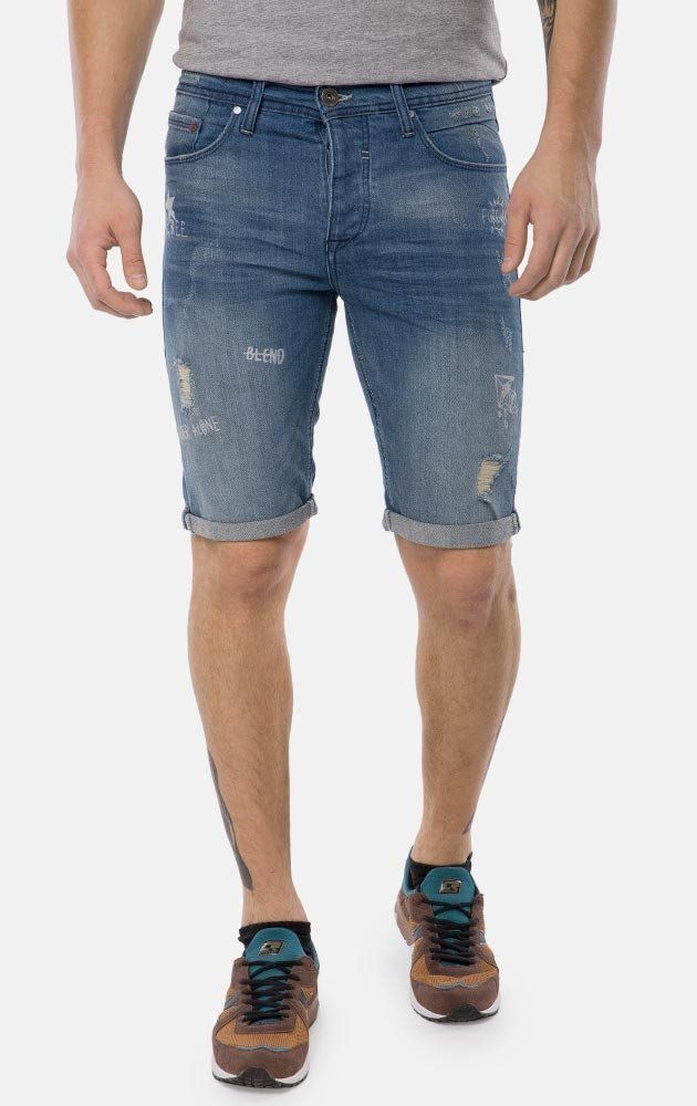 

Шорты Blend  BL 20704849 76201 Denim Middle blue, Шорты Blend S BL 20704849 76201 Denim Middle blue