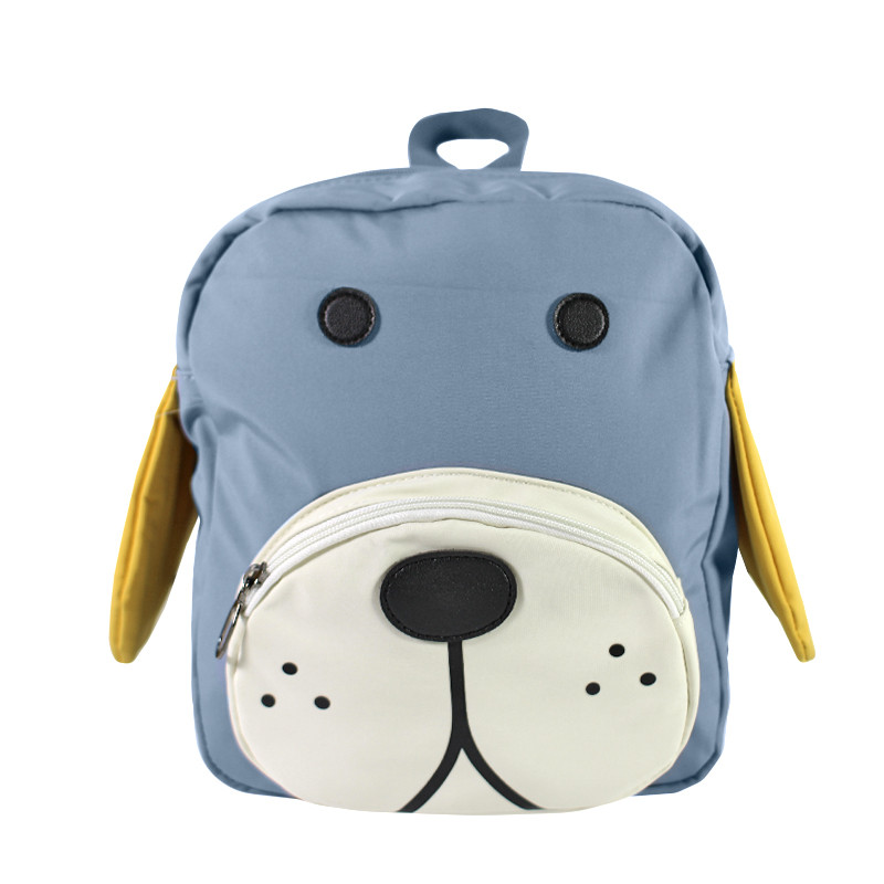 

Детский рюкзак Lesko 689hy Gray Puppy дошкольный для садика прогулок