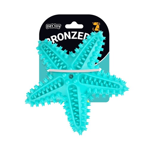 

Игрушка для собак морская звезда с пищалкой BRONZEDOG PETFUN 16 x 16 см Bronzedog BGL-BND-2631