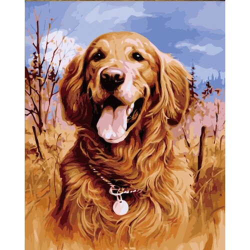 

Картина по номерам Dreamtoys Верный друг 40 x 50 см Dreamtoys BGL-DTS-382