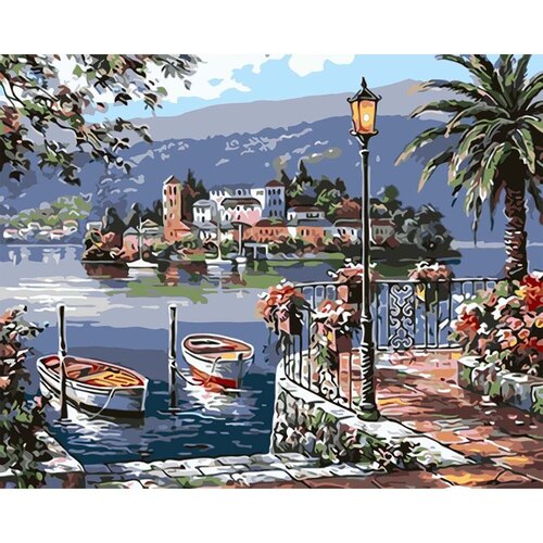 

Картина по номерам Dreamtoys Уютный островок 40 x 50 см Dreamtoys BGL-DTS-519