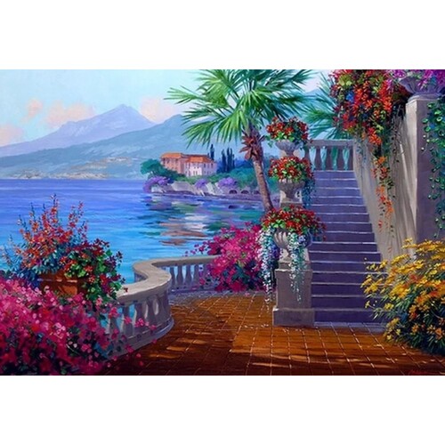 

Картина по номерам Dreamtoys Вилла у моря 40 x 50 см Dreamtoys BGL-DTS-388