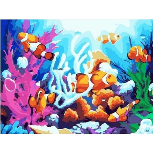 

Картина по номерам Dreamtoys Коралловый риф 40 x 50 см Dreamtoys BGL-DTS-425