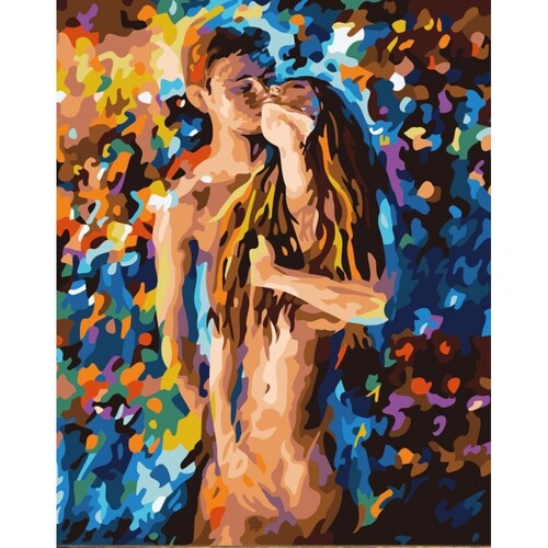 

Картина по номерам Dreamtoys Жаркий поцелуй 40 x 50 см Dreamtoys BGL-DTS-410