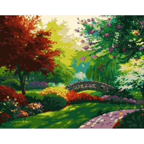 

Картина по номерам Dreamtoys Аллеями парка 40 x 50 см Dreamtoys BGL-DTS-360