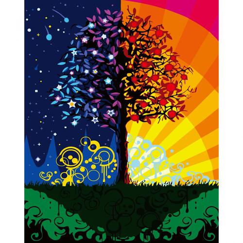 

Картина по номерам Dreamtoys Дерево желаний 40 x 50 см Dreamtoys BGL-DTS-400