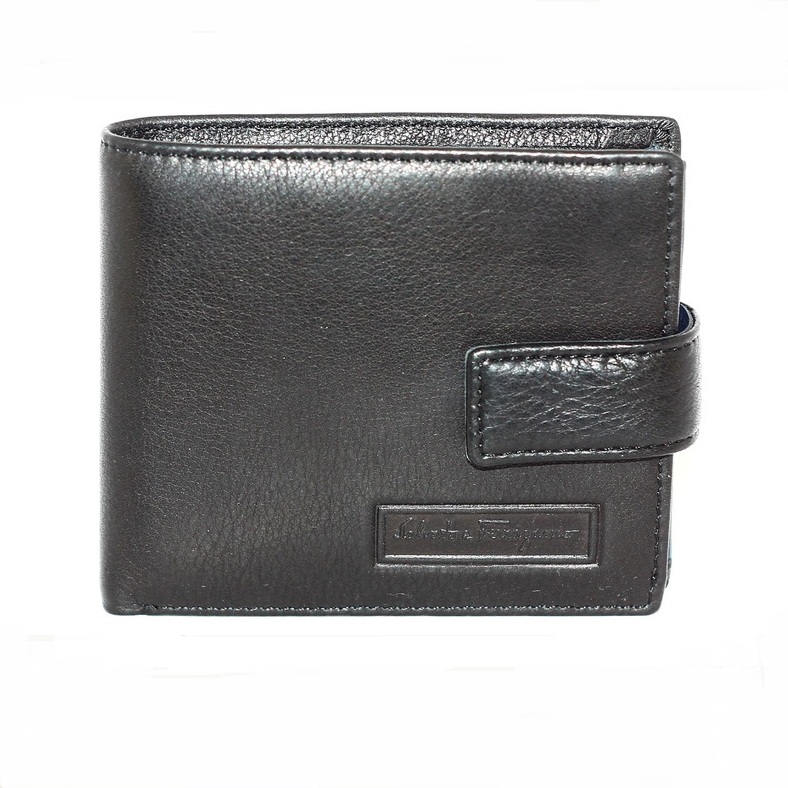 

Бумажник мужской кожаный S.Ferragamo F 680 Чёрный 2900000132764
