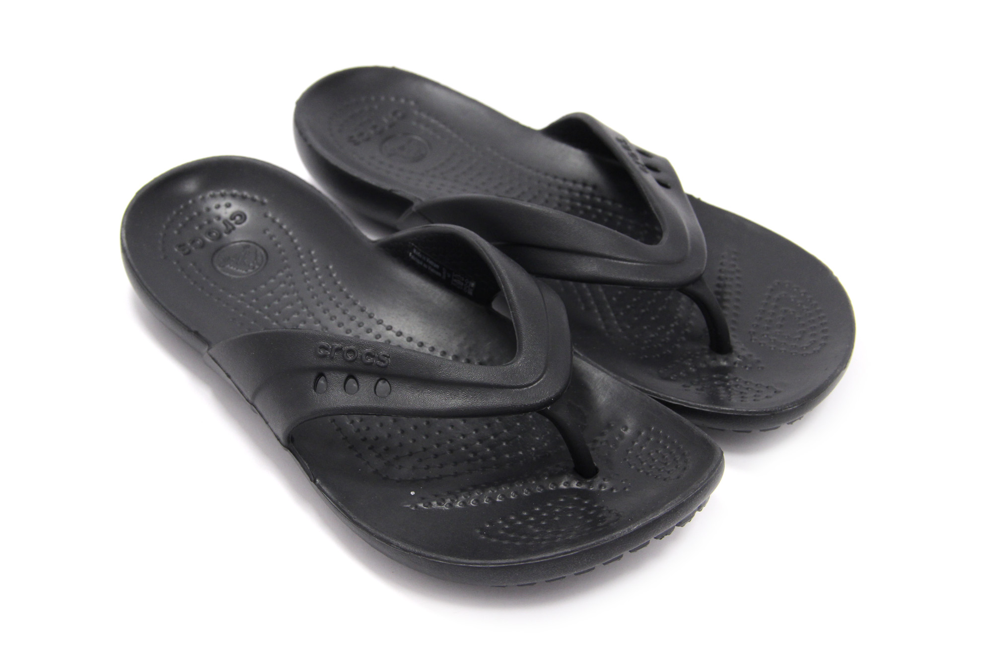 

Вьетнамки, сланцы для девочек crocs Черный 34-35 #9878