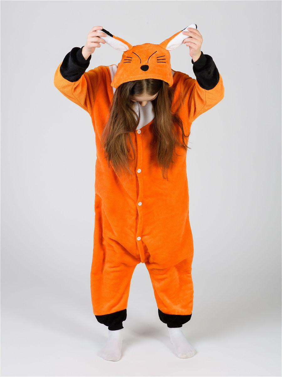 

Пижама Кигуруми детская BearWear Лиса New M 115 - 125 см Оранжевый (K0W1-0114-M)