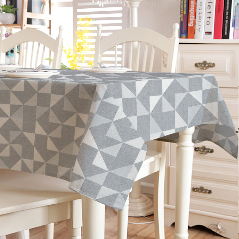 

Скатерть с акриловой пропиткой Time Textile Malevich Серый TT160180 140x180