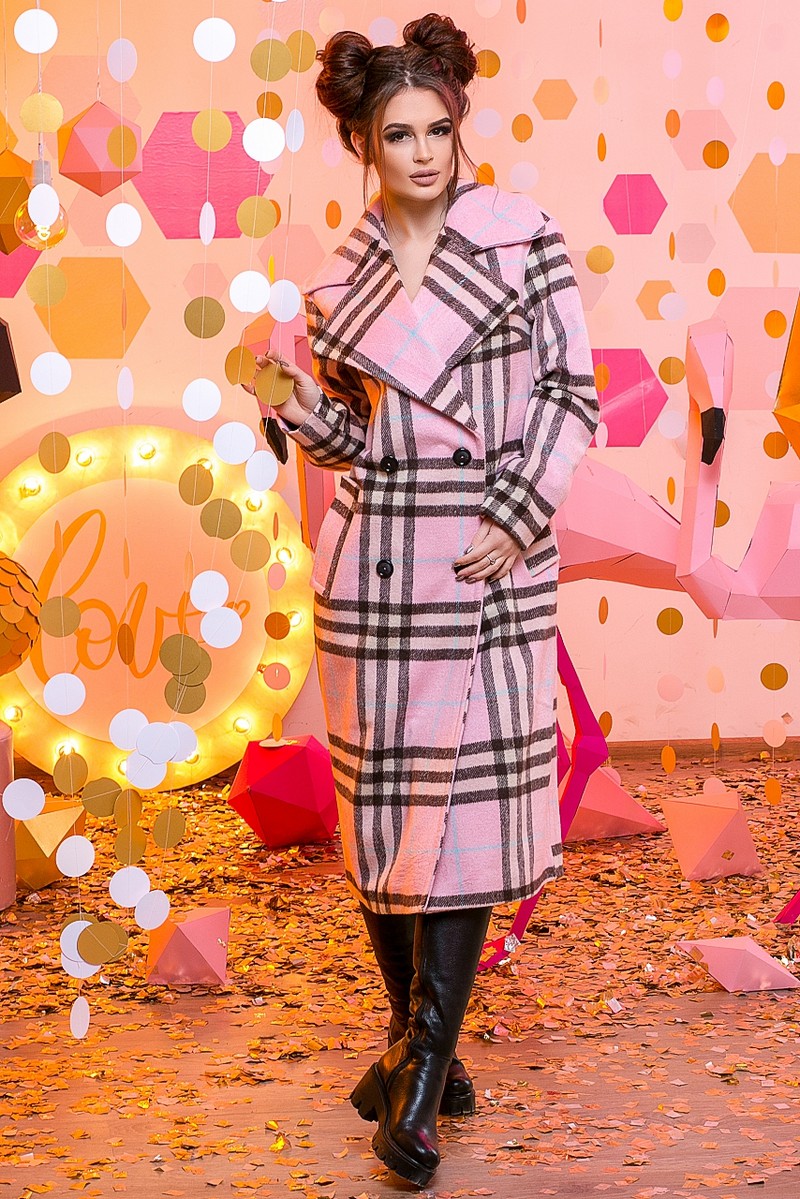 

Пальто Modna Anka 215949 L Розовое (215949-pink-L)