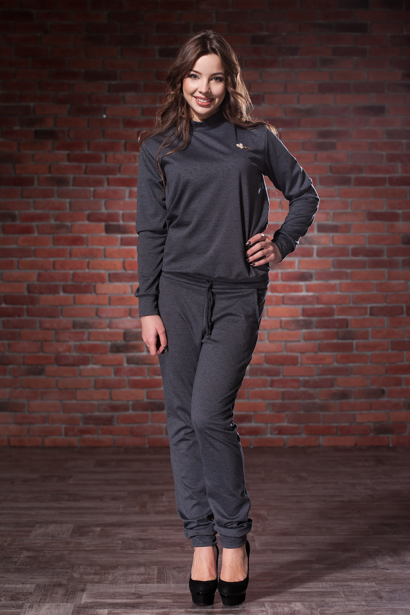 

Комбинезон Modna Anka 217346 L Графитовый (217346-graphite-L)