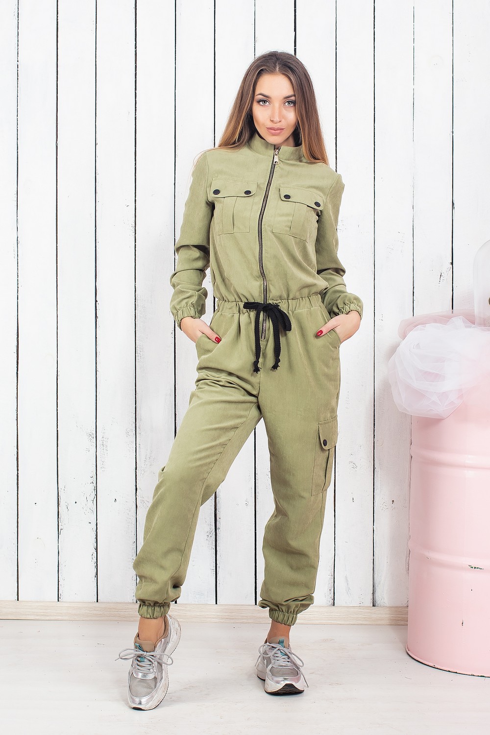 

Комбинезон Modna Anka 217691 S Оливковый (217691-olive-S)