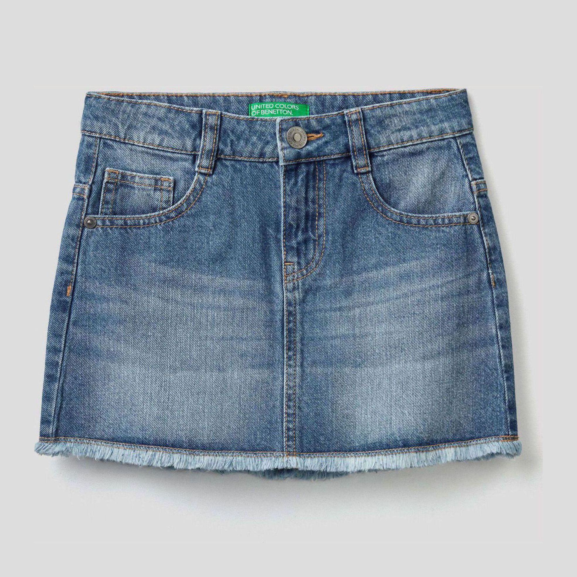 

Юбка джинсовая United Colors of Benetton 4DW2509N0.G-901 M 130 см