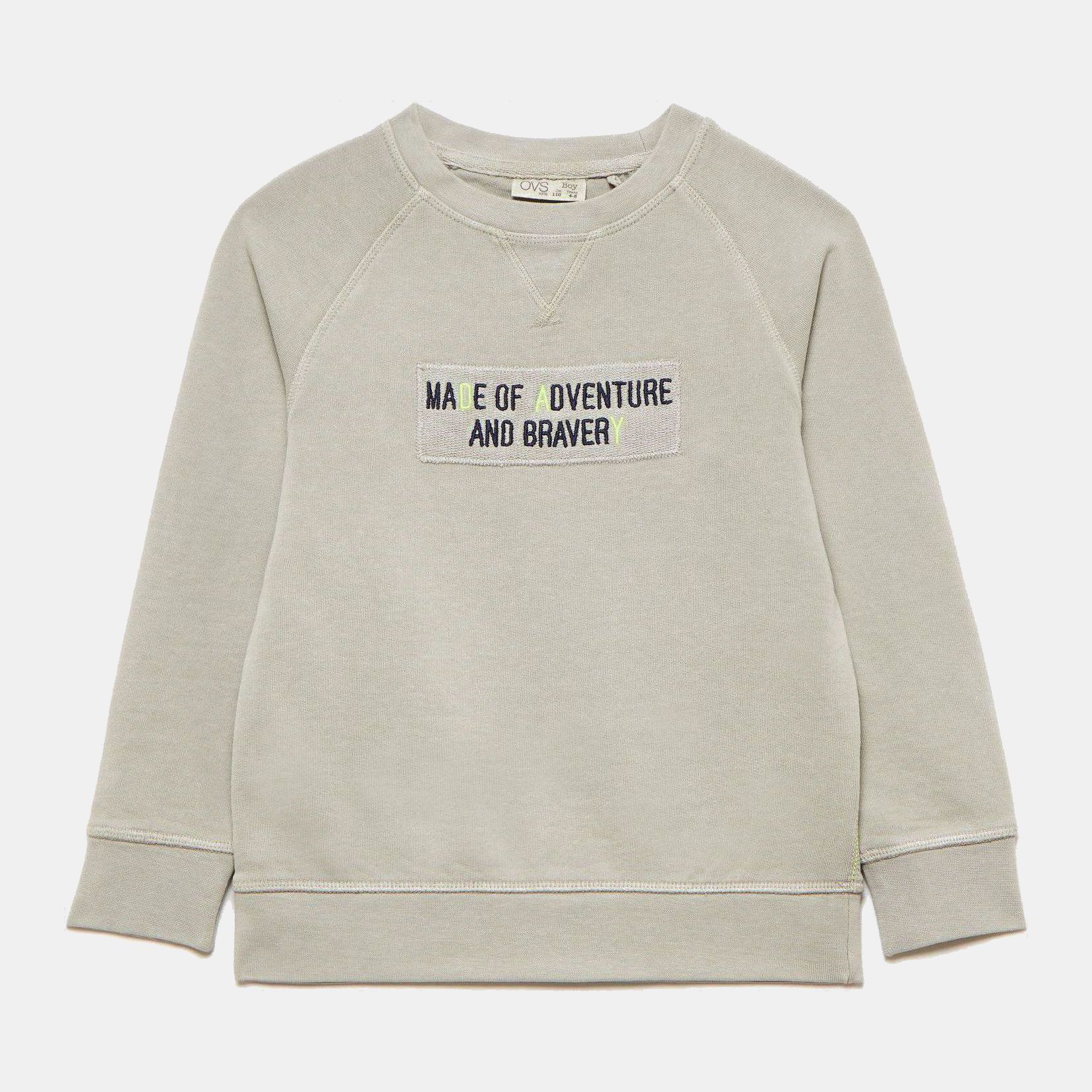 

Свитшот OVS 1119086 104 см Grey