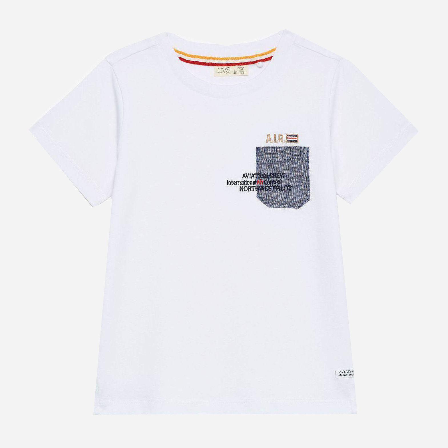 

Футболка OVS 1159767 134 см White